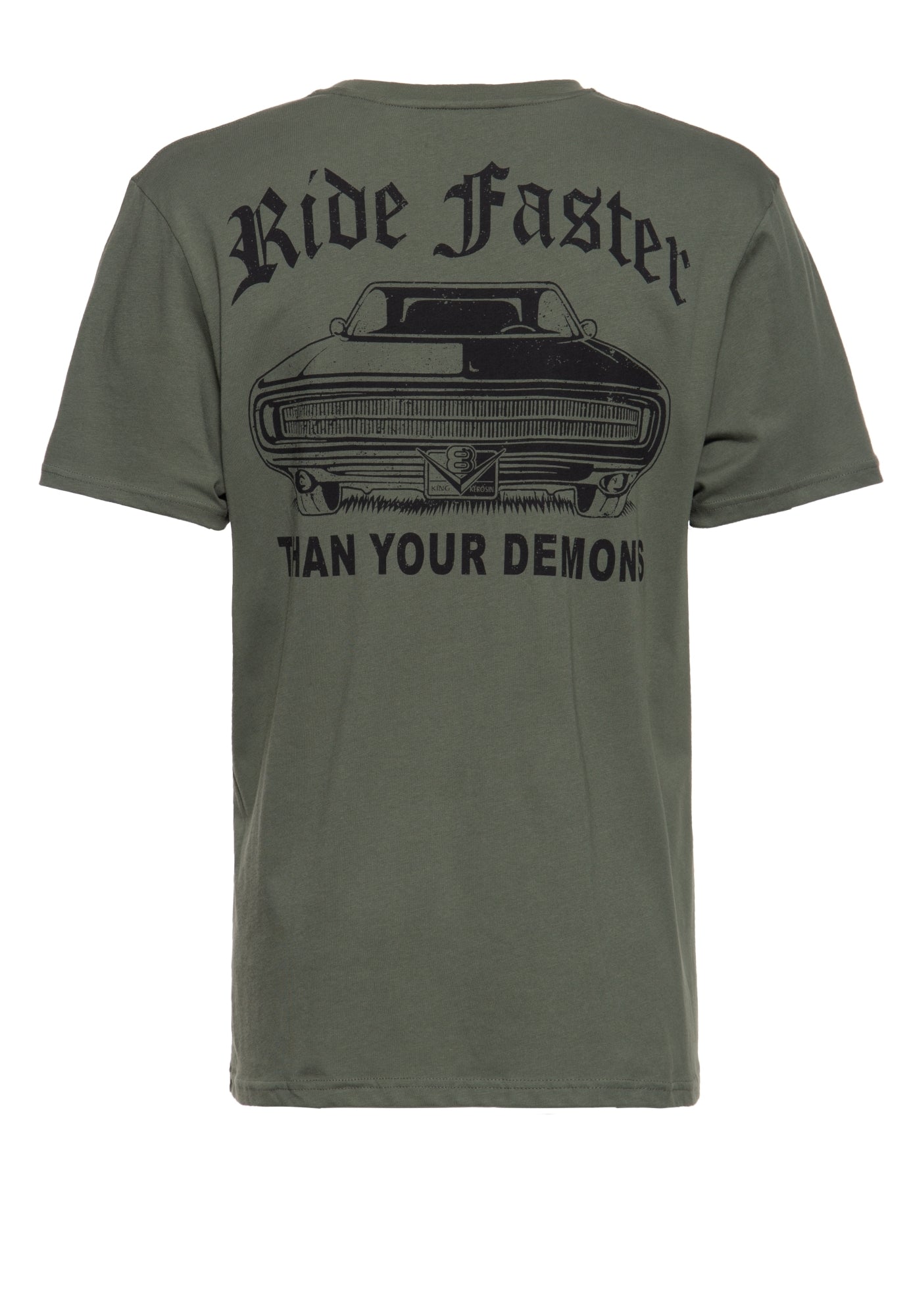 King Kerosin - Print T-Shirt «Faster Than Your Demons»