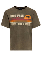 King Kerosin - Print T-Shirt «Grass, Beer & Boobs»