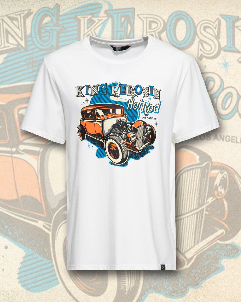 King Kerosin - Print T-Shirt «Hot Rod»