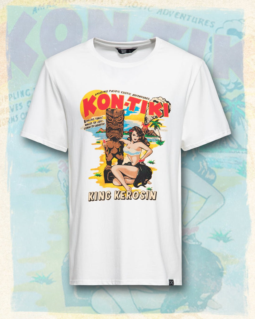 King Kerosin - Print T-Shirt «Kon-Tiki»