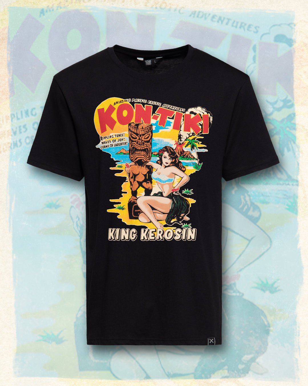King Kerosin - Print T-Shirt «Kon-Tiki»