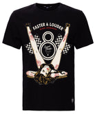 King Kerosin - Print T-Shirt mit Front Print «Faster & Louder»