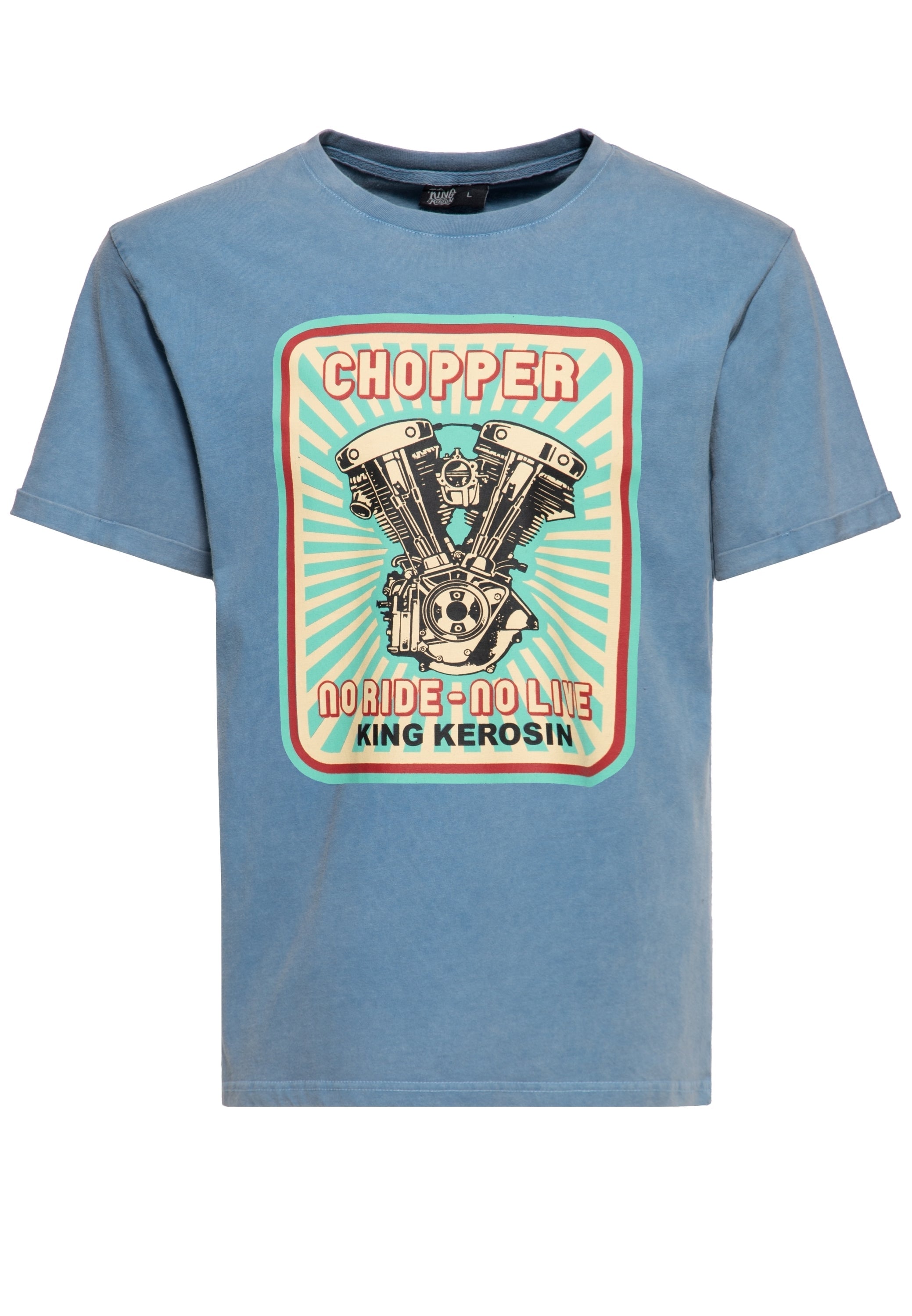 King Kerosin - Print T-Shirt «No Ride No Life»