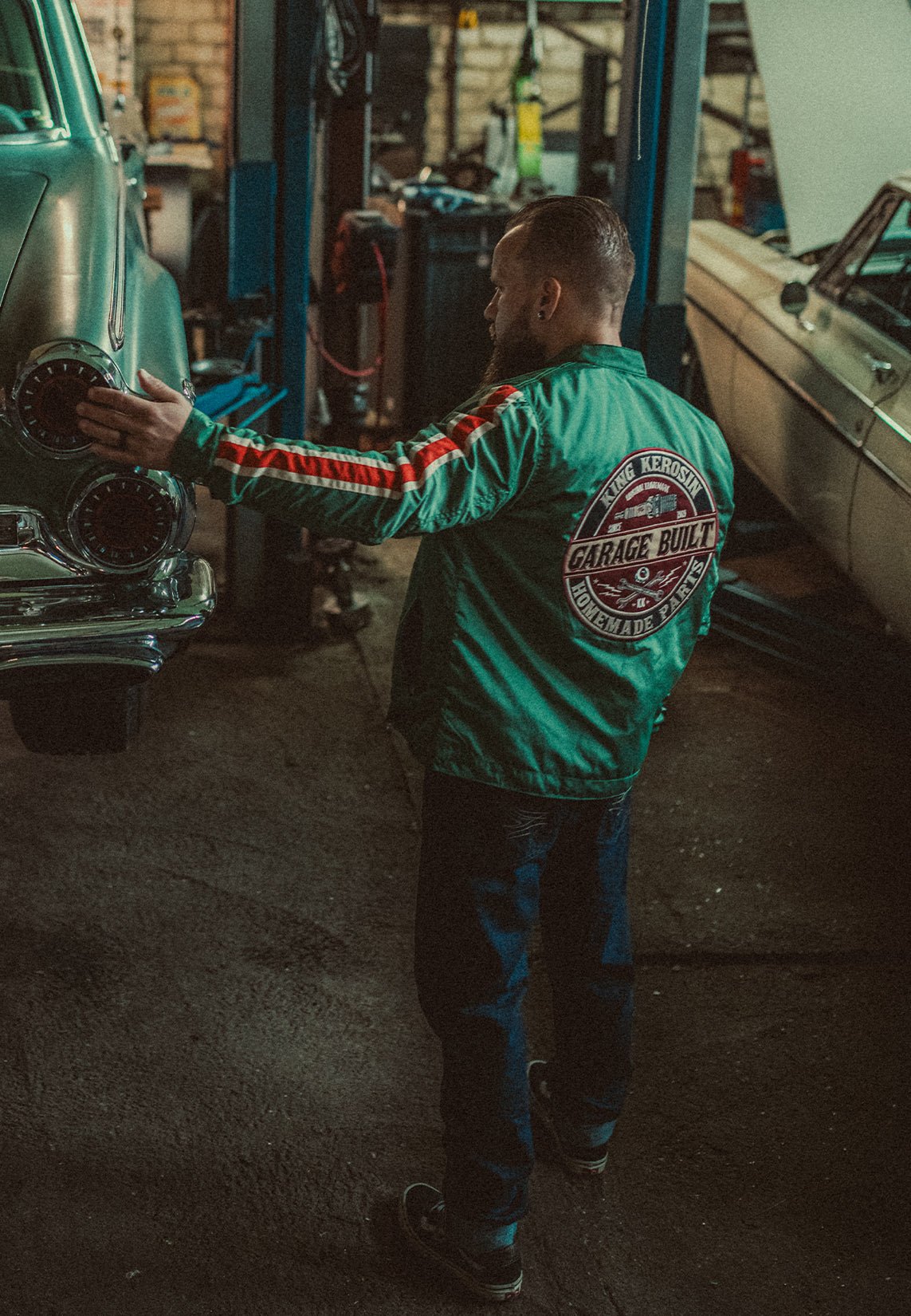 King Kerosin - Racing Jacke «Garage Built»