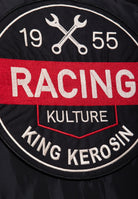 Racingjacke 'Racing Kulture' in Schwarz – Leichte Jacken von King Kerosin - Ansicht 6