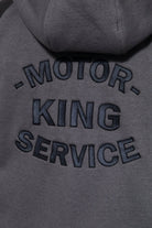 King Kerosin - Raglan Funktions - Hoodie - Jacket im College - Style «Motor Service»