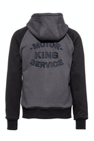 King Kerosin - Raglan Funktions - Hoodie - Jacket im College - Style «Motor Service»