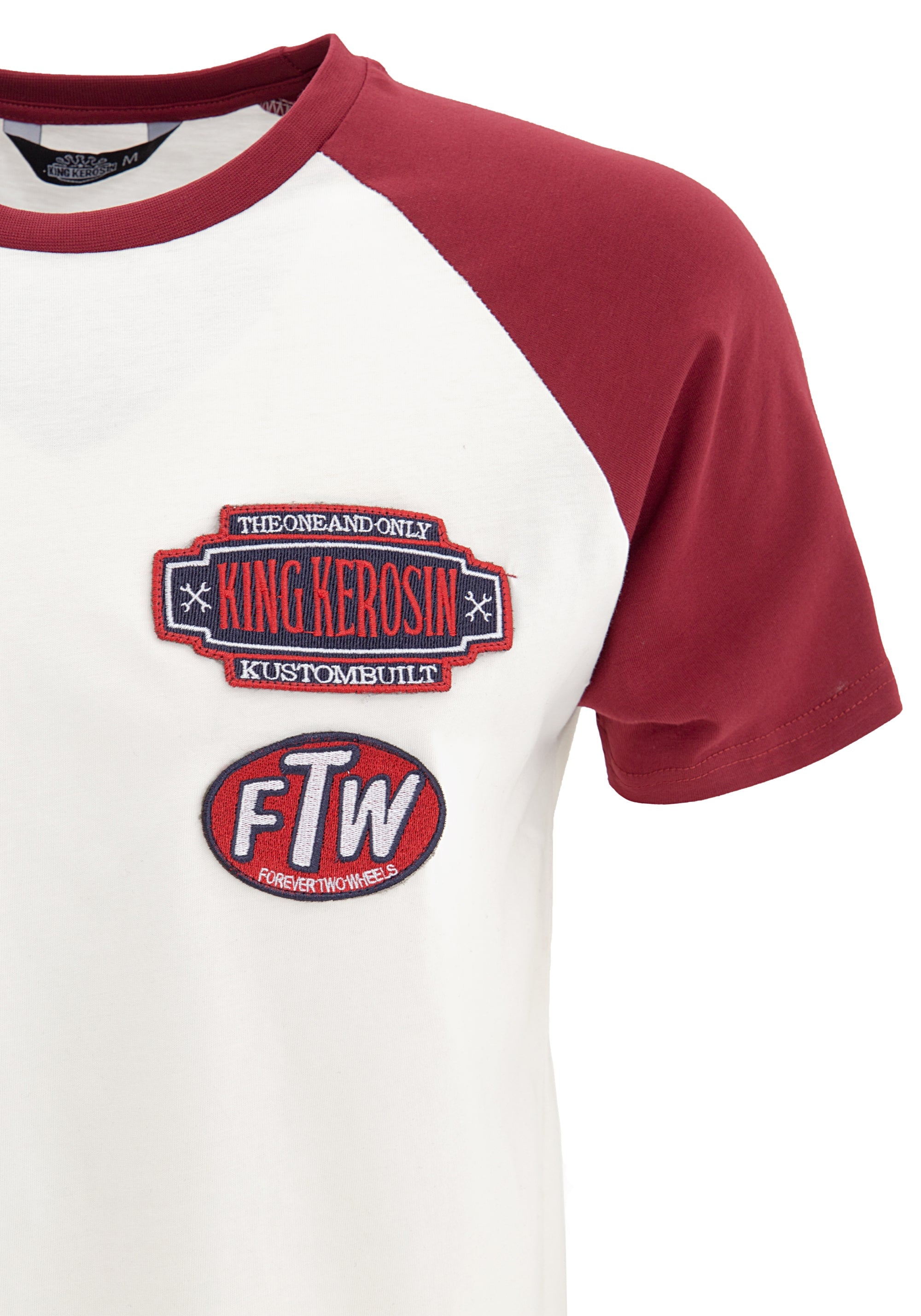 King Kerosin - Raglan Shirt mit Patches