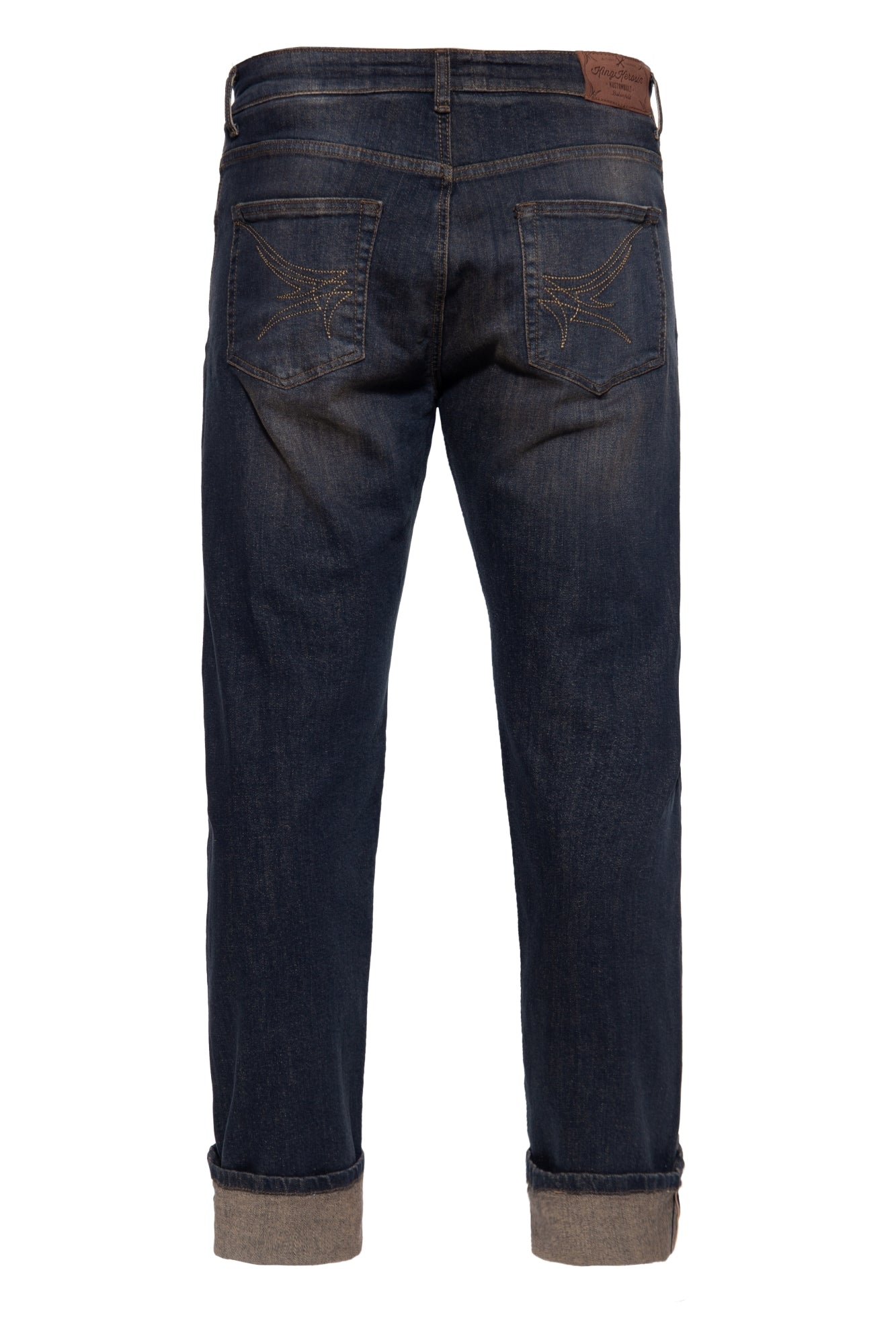 King Kerosin - Red Selvedge Jeans mit coolem Tint Wash «Robin Selvedge»