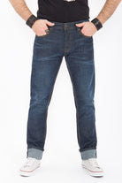 King Kerosin - Regular Fit Jeans Dark Blue «Robin»