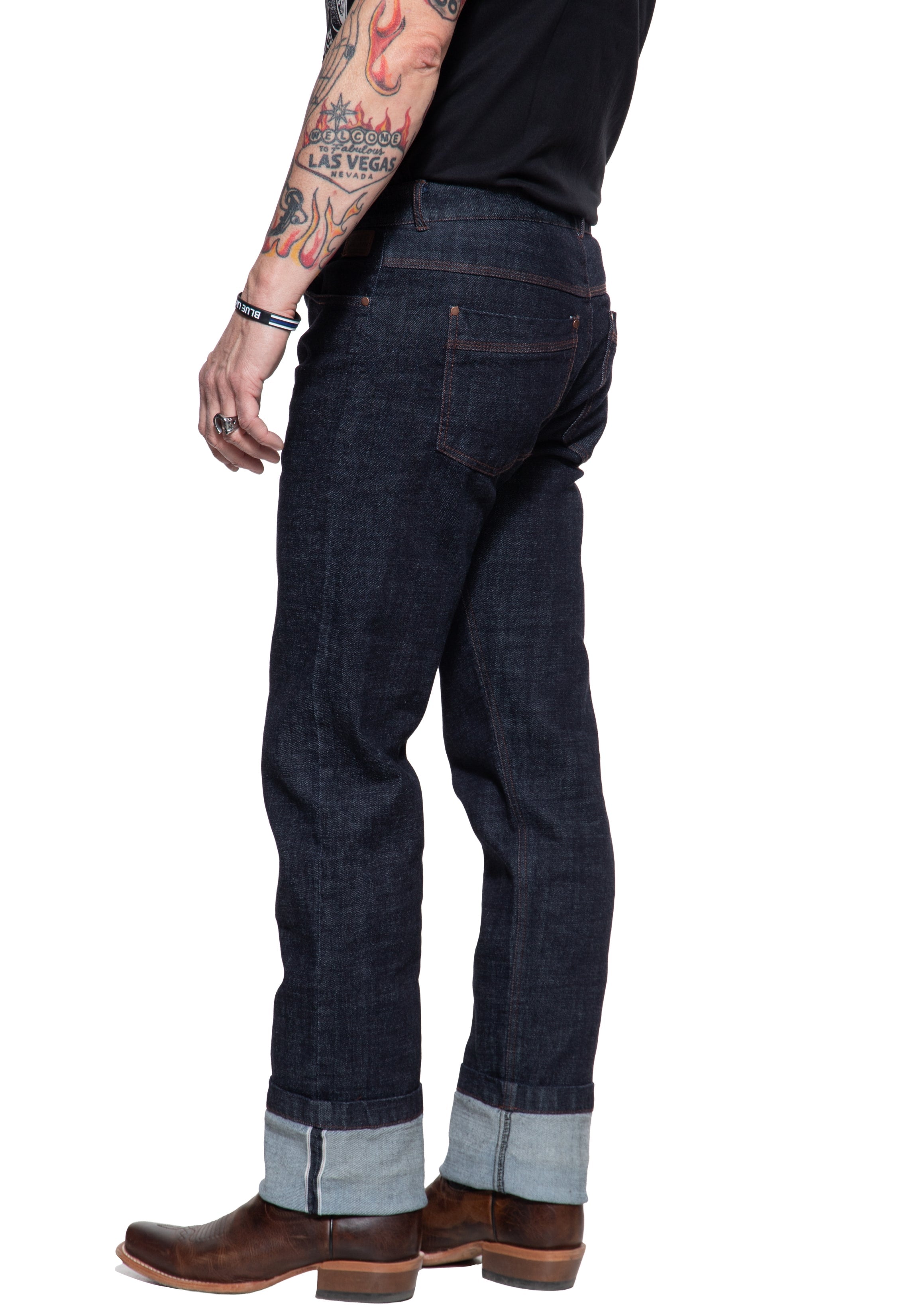 Selvedge Jeans mit Stretch «Robin Selvedge» Jeans von King Kerosin