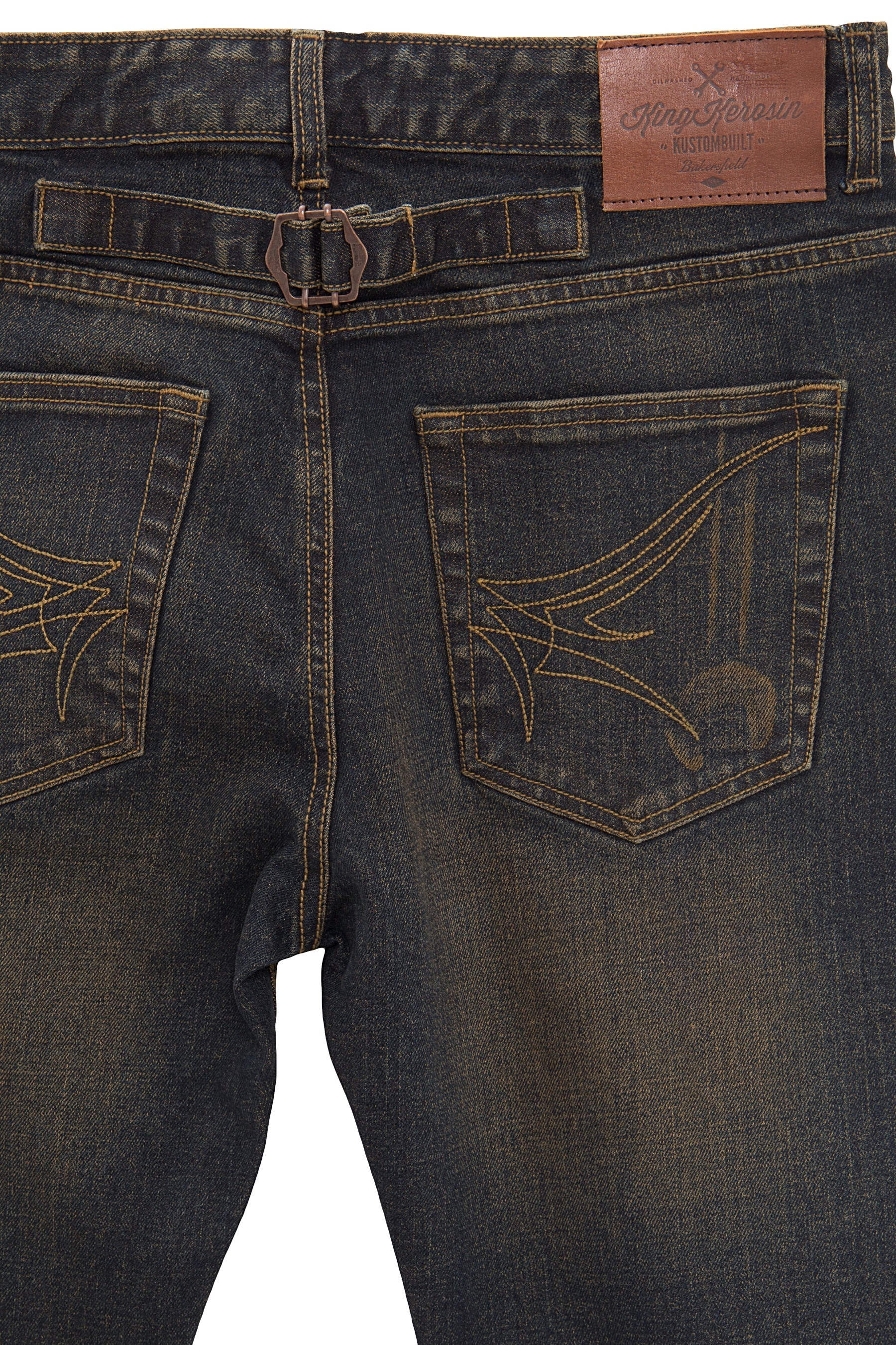 King Kerosin - Selvedge Jeans mit Tint Wash