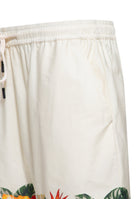 Shorts 'Tropical Flowers' in Beige Shorts von King Kerosin