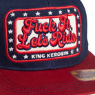 King Kerosin - Snapback Cap «Fuck It - Lets Ride»