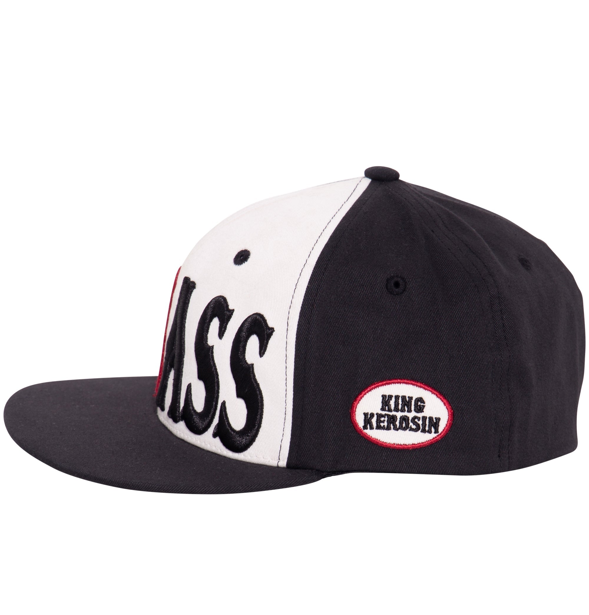 Snapback Cap mit cooler 3D-Stickerei und Print Snapback Cap von King Kerosin