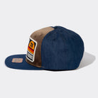 Snapback Cap mit Cord-Front «Ride Free» Snapback Cap von King Kerosin