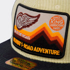 Snapback Cap mit Cord-Front «Road Adventure» Snapback Cap von King Kerosin