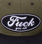 Snapback Cap mit Druck auf der Schirminnenseite «Bastard» Snapback Cap von King Kerosin
