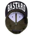Snapback Cap mit Druck auf der Schirminnenseite «Bastard» Snapback Cap von King Kerosin