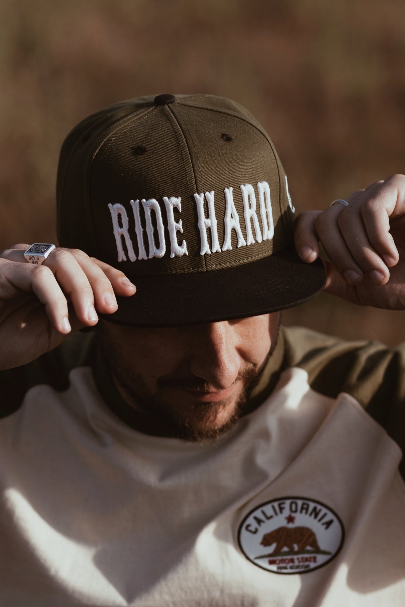 King Kerosin - Snapback Cap «Ride Hard»