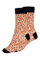 Socken 'Citrus Cocktail' in Creme Socken von King Kerosin