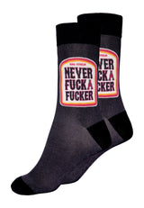 Socken «Never Fuck a Fucker» Socken von King Kerosin