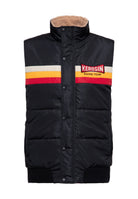 Steppweste 'Racing Team' in Schwarz – Westen von King Kerosin - Ansicht 3