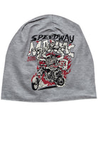 King Kerosin - Stoffmütze mit Print in der Front «Speedway Maniac»