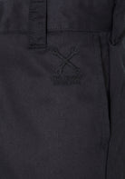 King Kerosin - Straight Fit Hose im Worker Look mit Kontrastfutter