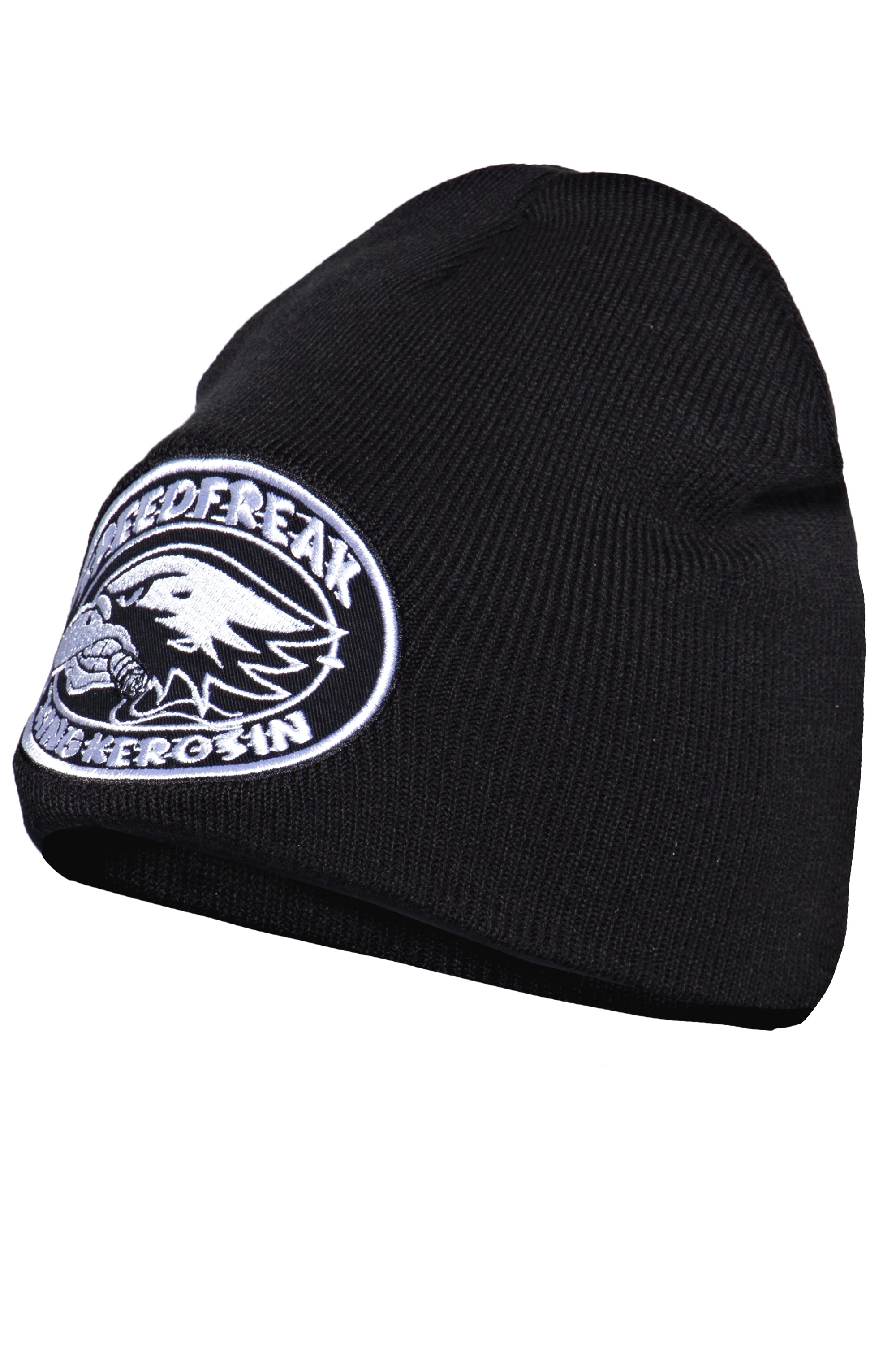 King Kerosin - Strickmütze mit Patch in der Front «Speedfreak»