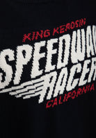 Strickpullover 'Speedway Racers' in Schwarz – Strickpullover von King Kerosin - Ansicht 5