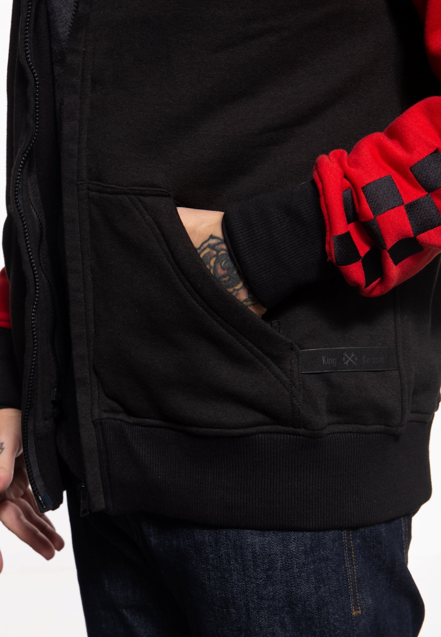 King Kerosin - Sweatjacke mit Kapuze «Salt Lake Devils»