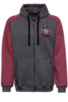 King Kerosin - Sweatjacke mit Raglanärmeln und Stickerei «Street Cats»