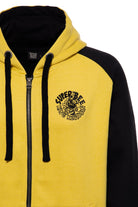 King Kerosin - Sweatjacke mit Raglanärmeln und Stickerei «Super Bee»