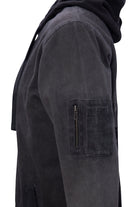 King Kerosin - Sweatjacke mit Stickerei hinten «Hell Racers»
