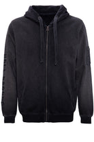 King Kerosin - Sweatjacke mit Stickerei hinten «Hell Racers»