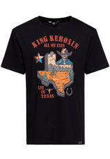 T-Shirt «All My Exes Live In Texas» T-Shirts von King Kerosin