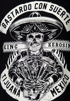T-Shirt 'Bastardo Con Suerte' in Schwarz T-Shirts von King Kerosin