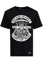 T-Shirt 'Bastardo Con Suerte' in Schwarz T-Shirts von King Kerosin