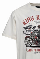 T-Shirt 'Beachfront riders' in Offwhite – T-Shirts von King Kerosin - Ansicht 3