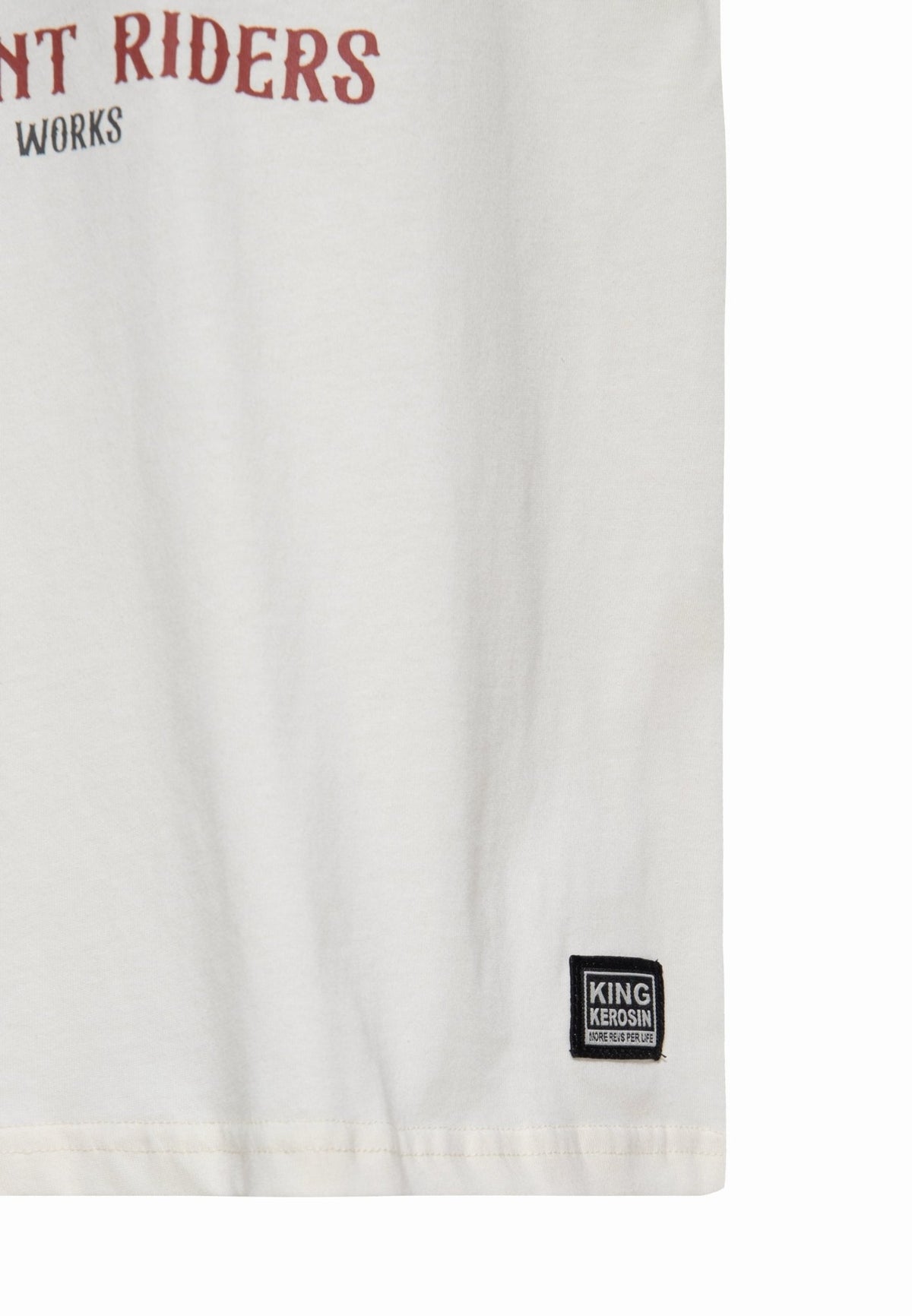 T-Shirt 'Beachfront riders' in Offwhite – T-Shirts von King Kerosin - Ansicht 5