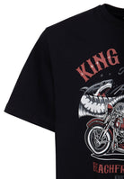 T-Shirt 'Beachfront riders' in Schwarz – T-Shirts von King Kerosin - Ansicht 3