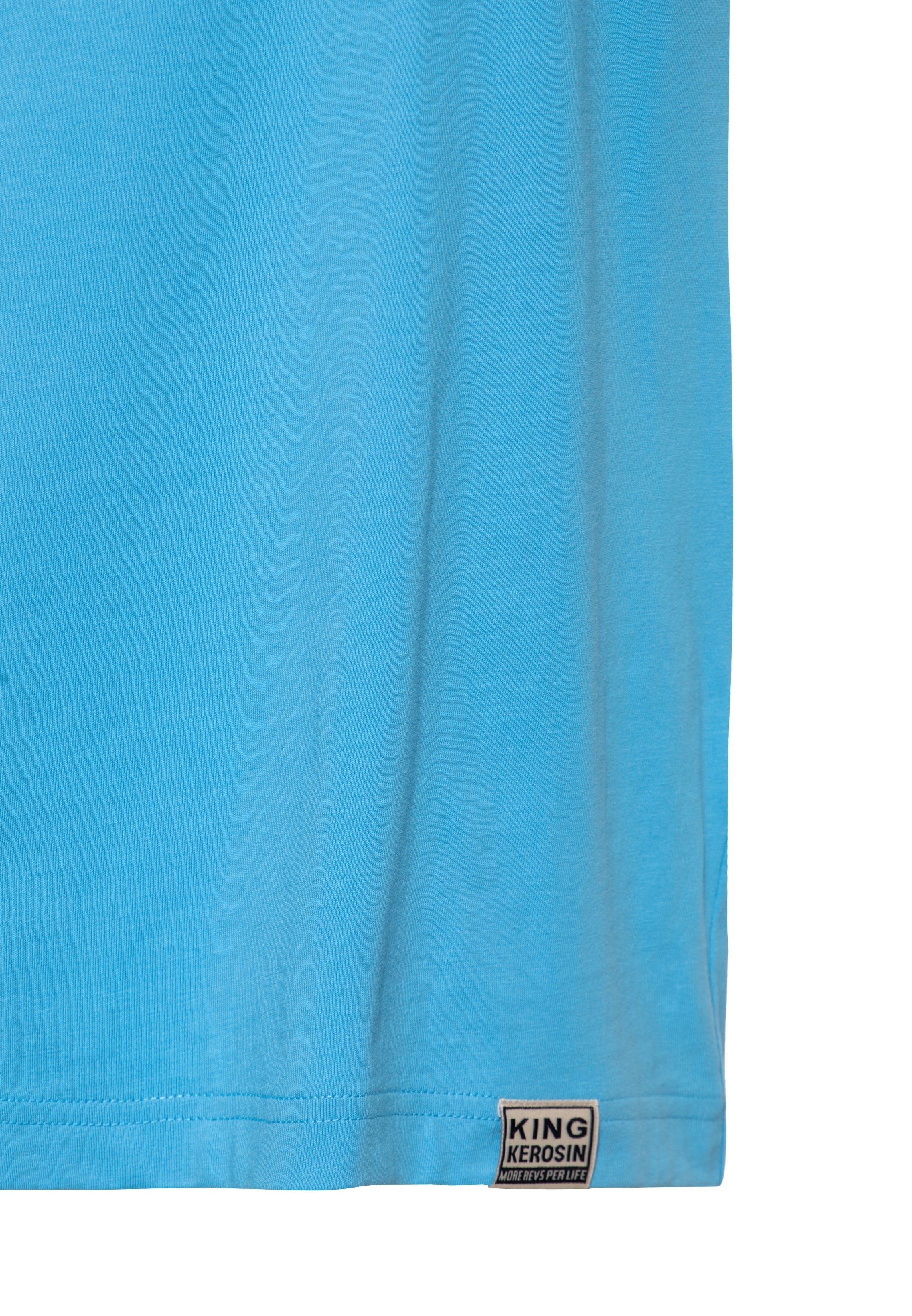 T-Shirt 'Bubble Gum' in Hellblau T-Shirts von King Kerosin