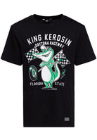 T-Shirt 'Daytona Raceway' in Schwarz T-Shirts von King Kerosin