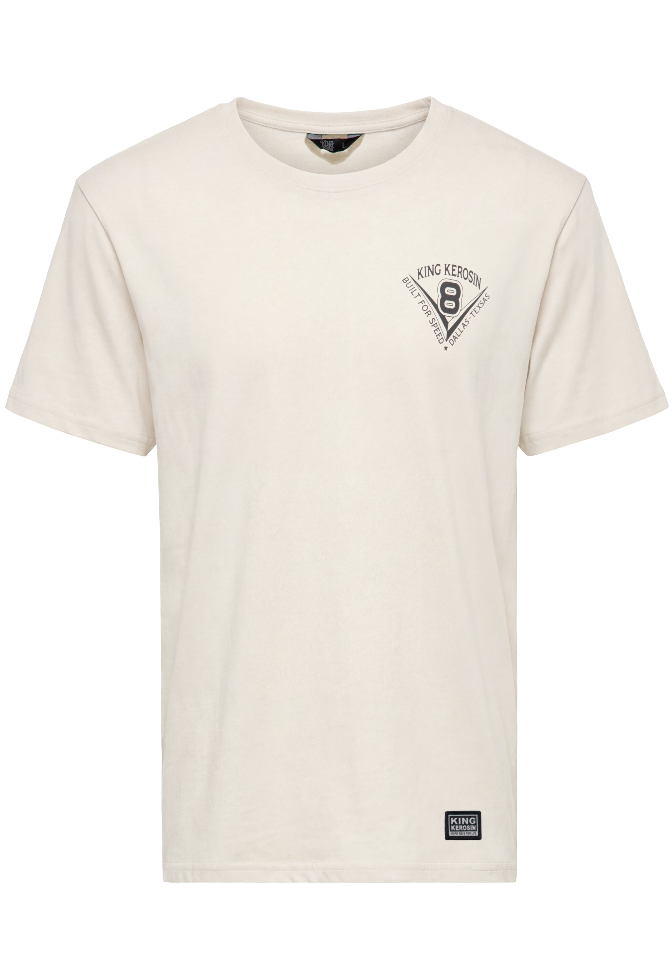 T-Shirt 'Daytona Speedway' in Offwhite T-Shirts von King Kerosin