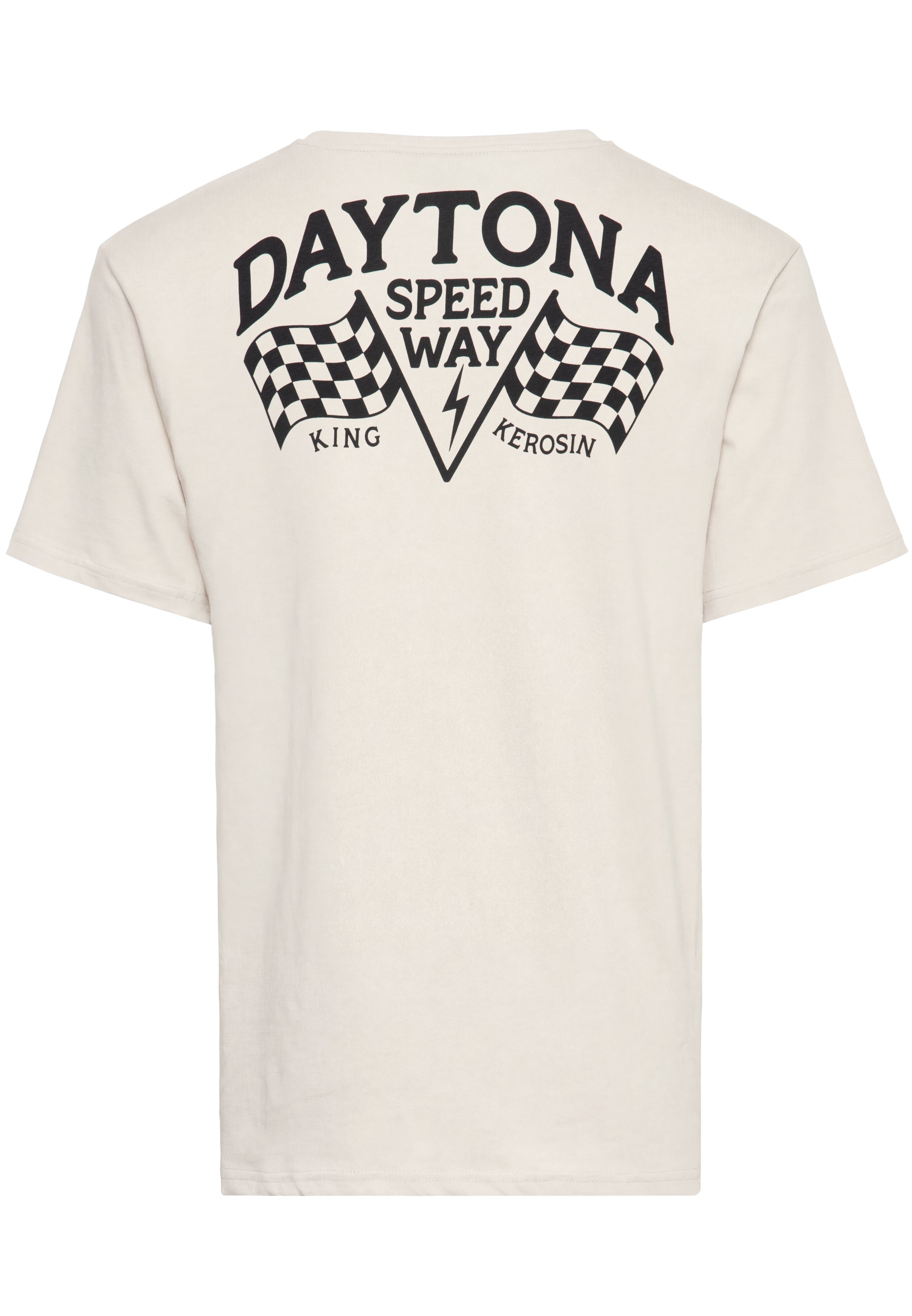 T-Shirt 'Daytona Speedway' in Offwhite T-Shirts von King Kerosin