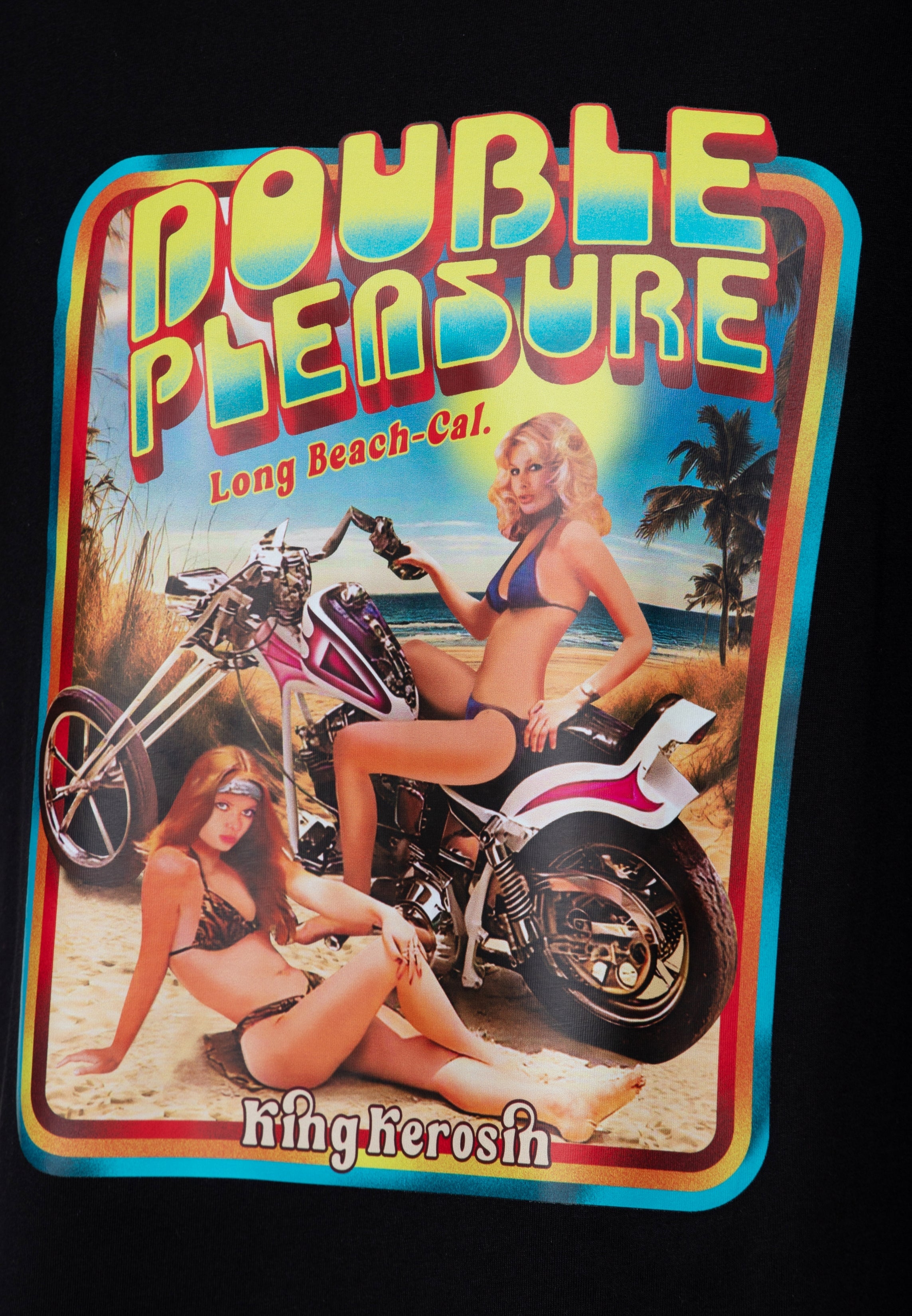 T-Shirt 'Double Pleasure' in Schwarz T-Shirts von King Kerosin