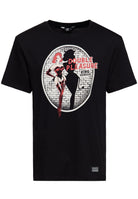 T-Shirt 'Double Pleasure' in Schwarz – T-Shirts von King Kerosin - Ansicht 1
