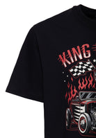 T-Shirt 'Dragstrip' in Schwarz – T-Shirts von King Kerosin - Ansicht 3