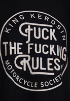 T-Shirt 'Fuck The Fucking Rules' in Schwarz T-Shirts von King Kerosin